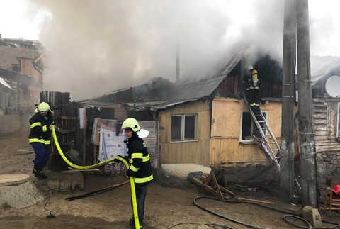 Požiar v Hrabušiciach