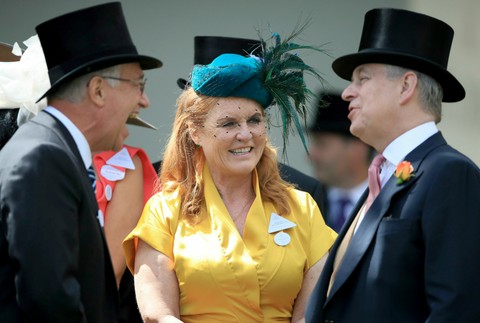 princ Andrew a manzelka Sarah