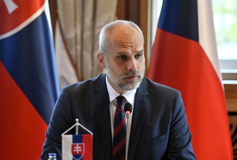 Štrbské pleso V4 ministri obrana stretnutie rokovanie (5) minister obrany SR Martin Sklenár