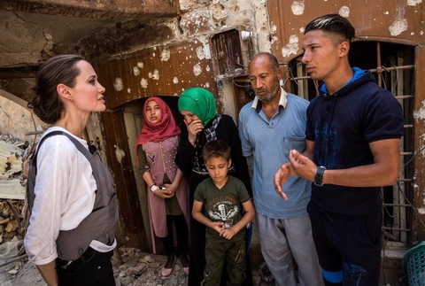 Angelina Jolie v Iraku