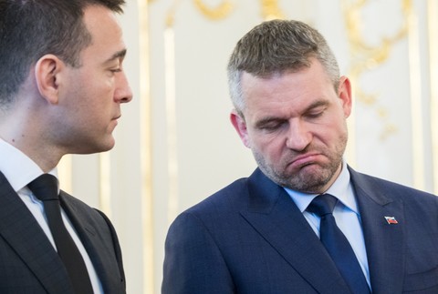Peter Pellegrini a Tomáš Drucker u prezidenta 
