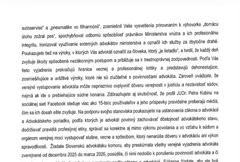 Šutaj Eštok neuspel s disciplinárnym návrhom na advokáta Kubinu