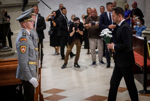 Rozlúčka s kardinálom Jozefom Tomkom v Dóme sv. Martina