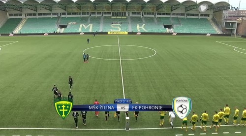 ZOSTRIH: MŠK Žilina - FK Pohronie