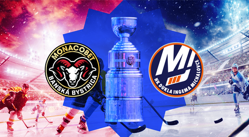 HC MONACObet Banská Bystrica - HK Dukla Ingema Michalovce 2:1 v 15. kole Tipos extraligy