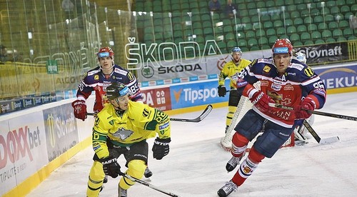 HKM uspel v Žiline po nájazdoch, Klhůfek pri všetkých góloch hostí