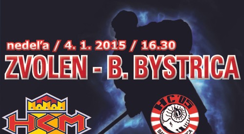 Na úvod roka derby Zvolen - B. Bystrica