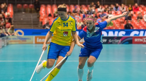 MS vo florbale žien: Slovensko - Švédsko 1:23 v prvom skupinovom zápase