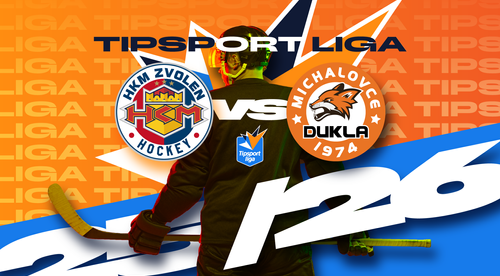 HKM Zvolen - HK Dukla Michalovce 7:2 v 6. kole Tipsport ligy