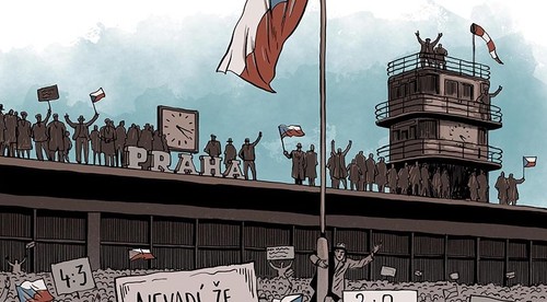 Českí hokejoví hrdinovia dostanú komiksovú podobu