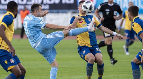 V hustom šlágri Slovan zdolal Dunajskú Stredu. Upevnil si pozíciu lídra