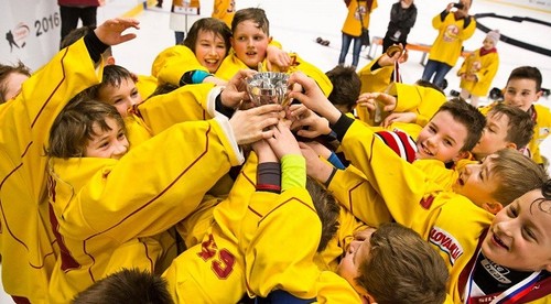 Na Orange Mini hokej tour Dukla bronzová