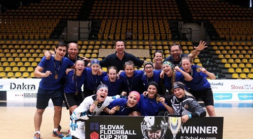 Výrazná stopa extraligistiek na Slovak Floorball Cupe