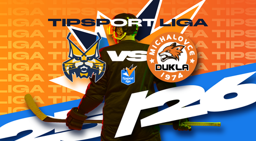 HK Spišská Nová Ves - HK Dukla Michalovce 5:0 - stav série 1:1