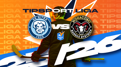 HK Nitra - HC MONACObet Banská Bystrica 3:1 v 43. kole Tipsport ligy