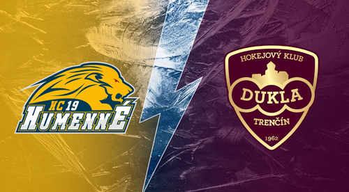 HC 19 Humenné - HK DUKLA Trenčín 0:4 v 38. kole Tipos extraligy