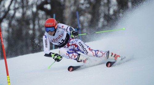 Shiffrinovej triumf v obrovskom slalome. Vlhová pokazila druhé kolo