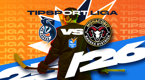 HIGHLIGHT: HK Poprad - HC MONACObet Banská Bystrica 2:1sn v 25. kole Tipsport ligy