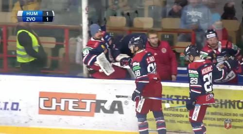 HC 19 Humenné - HKM Zvolen 2:5 v 4. kole