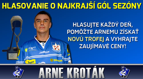 Hlasujte za Arne Krotáka v ankete o najkrajší gól sezóny