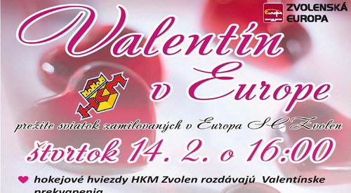 Stretnutie so zvolenskými hokejistami dnes v Europa SC