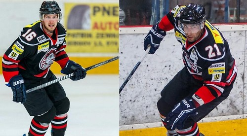 KUDRNA A PREISINGER HRÁČMI HC ´05 BANSKÁ BYSTRICA