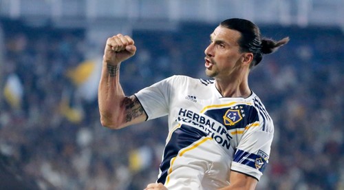 Pred dvoma rokmi zažiaril Zlatan pri príchode do Ameriky