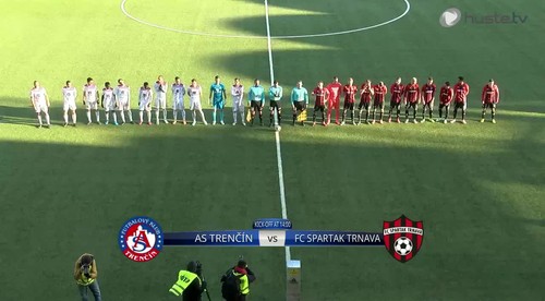 AS Trenčín - FC Spartak Trnava 1:0, strelec sa červenal