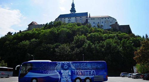 Krásny, moderný, reprezentatívny. Autobus HK Nitra má nový dizajn