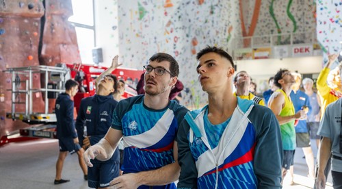 Slovenskí lezci na World Climbing Europe Series Žilina 2026 v semifinále LEAD