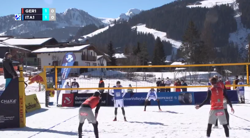 LIVE: Snow Volleyball European Tour z rakúskeho Wagrainu