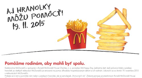 „Rytieri“ dnes na Mc Happy Day