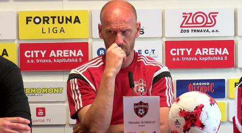 Miro Karhan vybuchol po poslednom zápase v Trnave