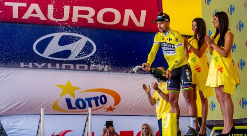 Sagan tretí v 4. etape. Zvýšil náskok na čele pred Teunsom