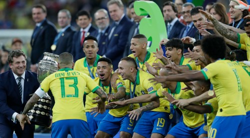 Domáca Brazília šampiónom Južnej Ameriky