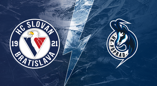 HC SLOVAN Bratislava - HK Poprad 2:4 v 37. kole Tipos extraligy