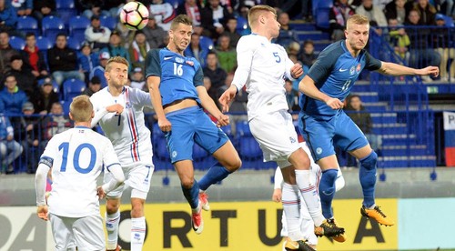 Prvá strata bodov Sokolíkov. Island udrel na začiatku a v závere