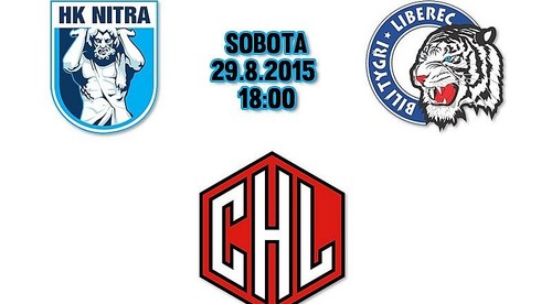 Informácie o predaji vstupeniek na zápas CHL Nitra - Liberec
