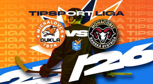 HIGHLIGHT: HK Dukla Michalovce - HC MONACObet Banská Bystrica 5:3 v 19. kole Tipsport ligy