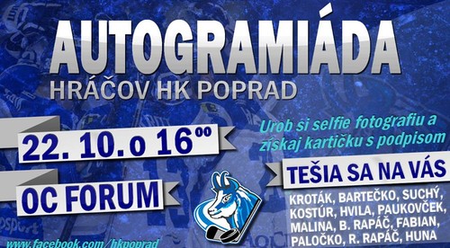 Príď si pre podpis a selfie s obľúbeným kamzíkov