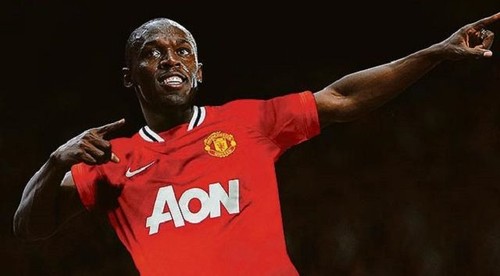 Bolt si zahrá v zápase na Old Trafforde proti Robbiemu Williamsovi