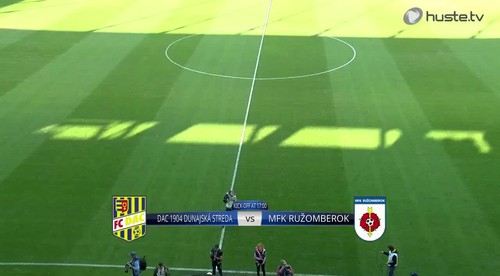 ZOSTRIH:  DAC Dunajská Streda - MFK Ružomberok 3:2