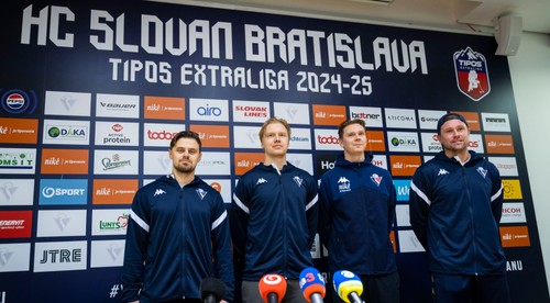 HC Slovan Bratislava s viacerými zmenami v kádri