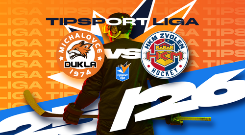 HK Dukla Michalovce - HKM Zvolen 4:3 v 49. kole Tipsport ligy