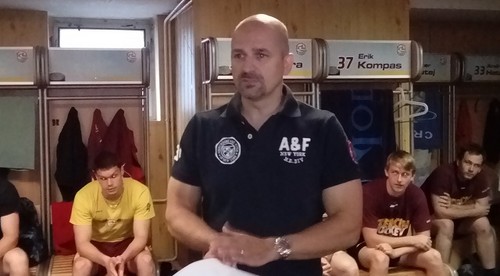 Miloš Holaň bol predstavený v kabíne, prítomné aj kvarteto Ryzák, Holenda, M.Novák, L.Novák
