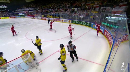 2024 IIHF Majstrovstvá sveta: Švédsko - Poľsko 5:1