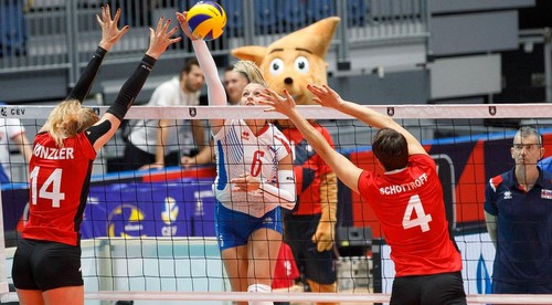 Slovenské volejbalistky po víťazstve nad Švajčiarskom vedú tabuľku bez straty setu