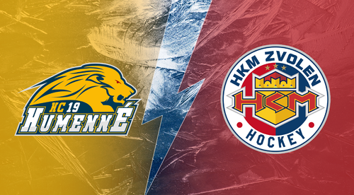 HKM Zvolen - HC 19 Humenné v 15. kole Tipos extraligy