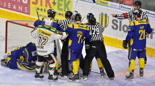 Skalica v eufórii otočila z 1:4 na 5:4 a v nedeľu máme mečbal