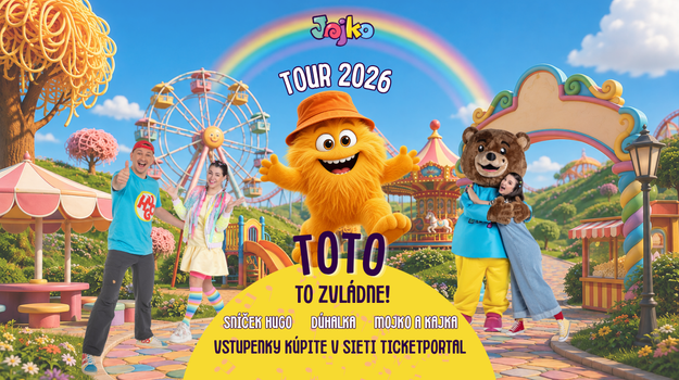 TOTO to zvládne! TV JOJKO vyráža na turné po Slovensku